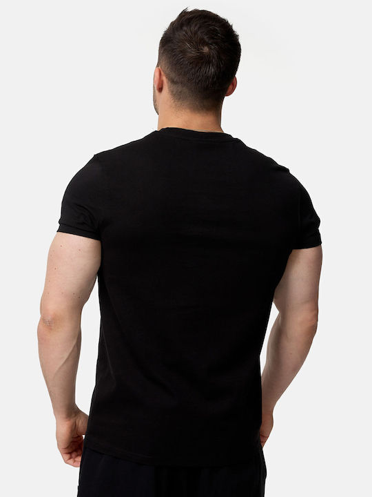 T-shirt Μαύρο