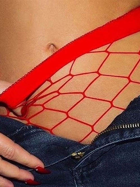 Net Sexy Strumpfhose Rote