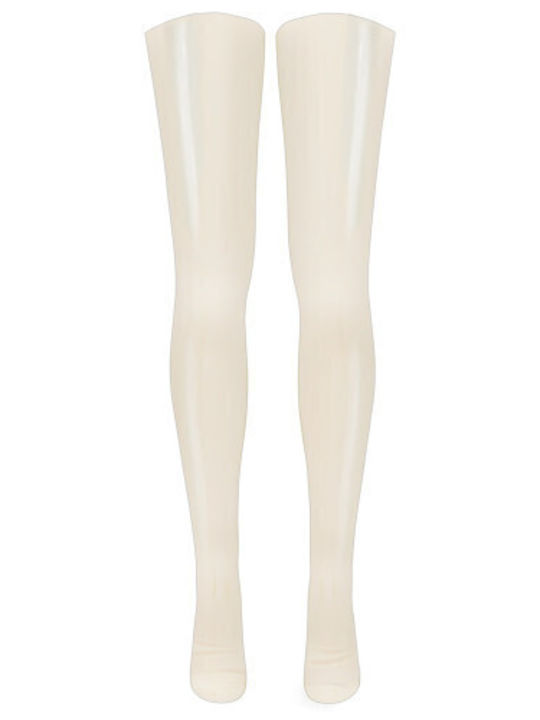 LateX Sexy White Socks