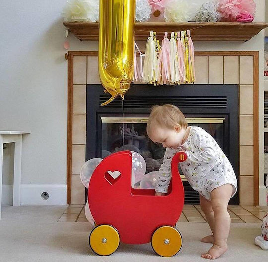 Moover Doll Stroller made of Wood