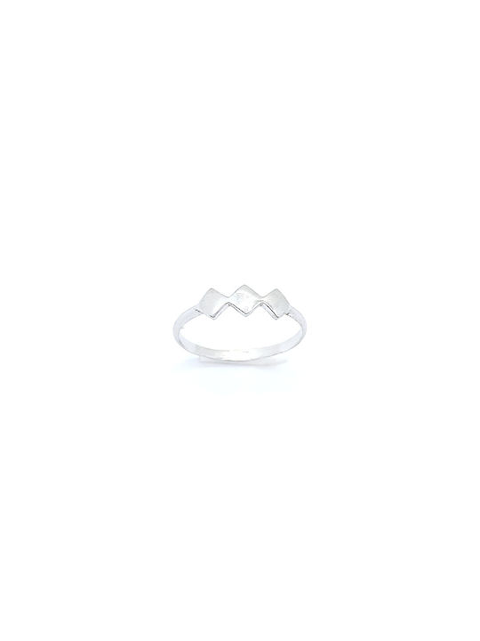 PS Silver Damen Ring aus Silber