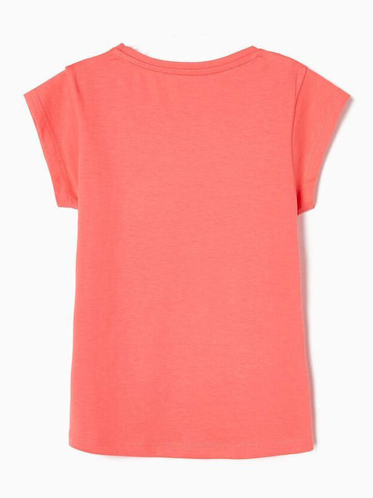 Zippy Kids Blouse Short Sleeve Orange