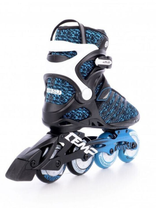 Tempish Wire 3.0 Adult Adjustable Inline Rollers Blue