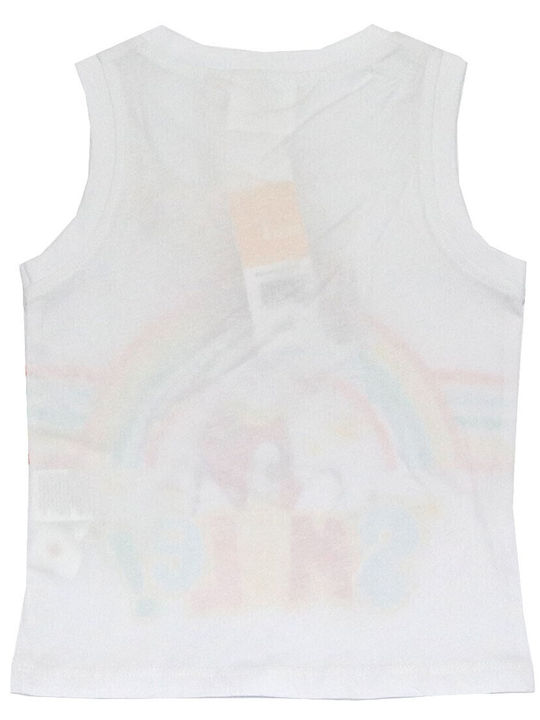 Kids' Shirt Sleeveless White