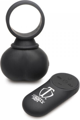 Trinity Men Vibrations Vaginalbälle mit Vibration Schwarz