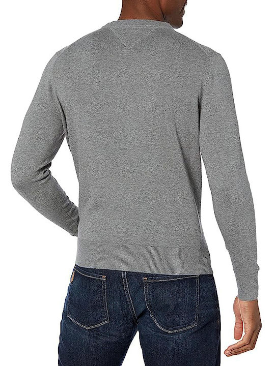 Tommy Hilfiger Herren Langarm-Pullover Gray