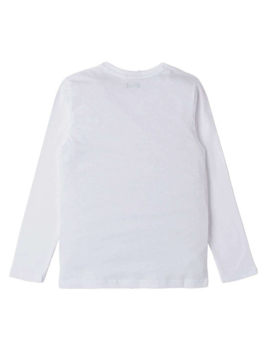 Ducati Kids Blouse Long Sleeve White