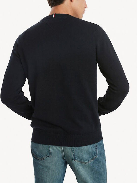 Tommy Hilfiger Men's Long Sleeve Sweater Navy Blue