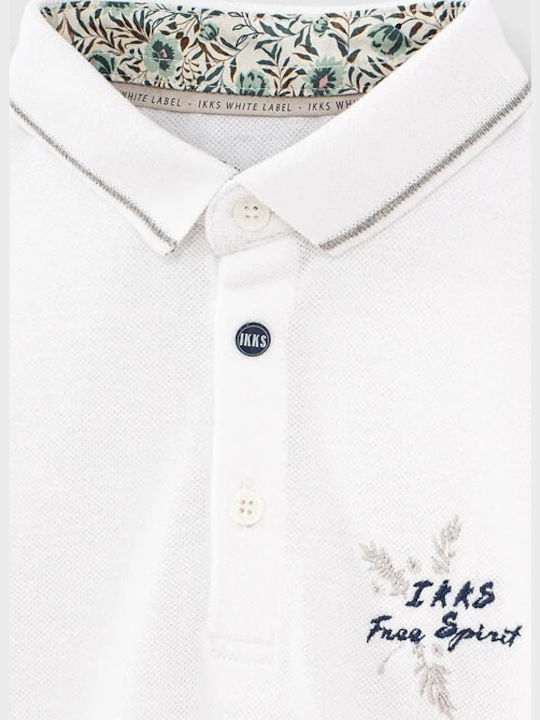 Kids' Polo Short Sleeve White
