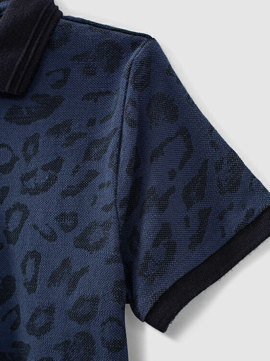 Kinderpolo Kurzarm Blau