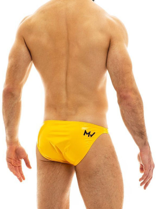 Herren Slips Gelb 1Packung