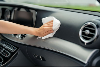 Lampa Wipes Cleaning for Interior Plastics - Dashboard with Scent Lemon 38414