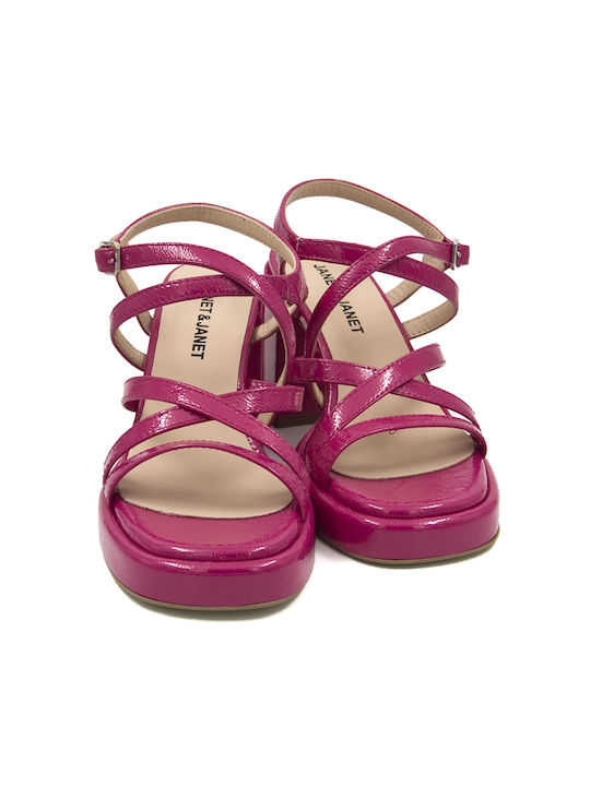 Janet & Janet Women's Sandals Pink 01147-039