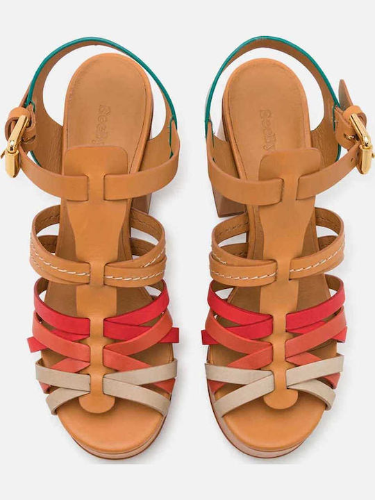 Damen Sandalen in Mehrfarbig Farbe