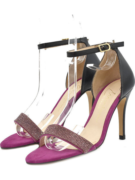 Sandalen Lila