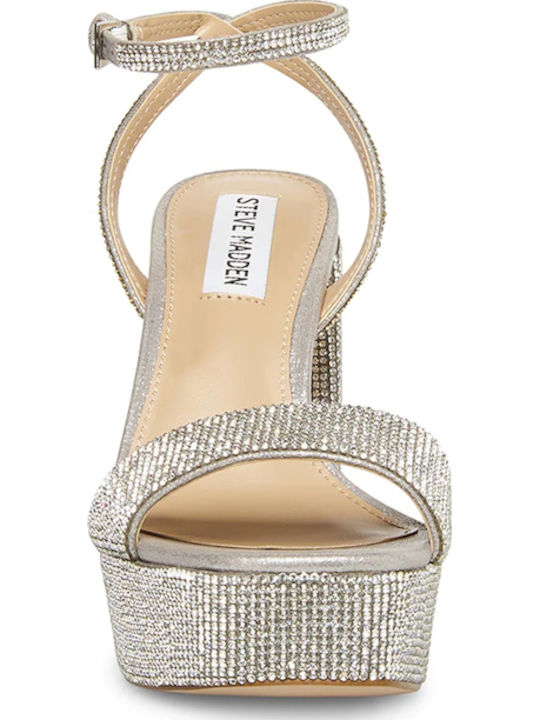 Lessar Sandalen Silber