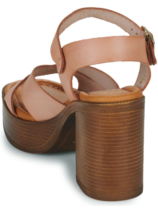 Tania Damen Sandalen Beigen