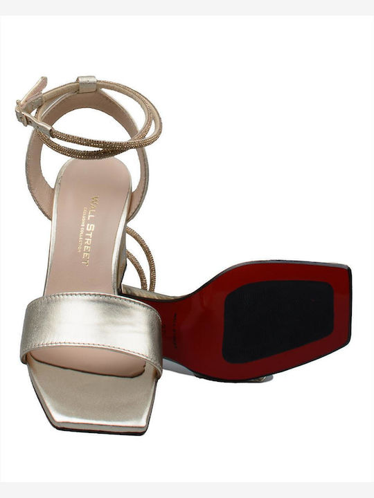 Leather Sandals Gold