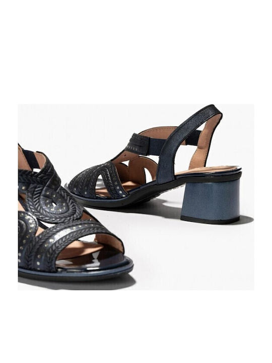 Din piele Sandale Anatomici Negre