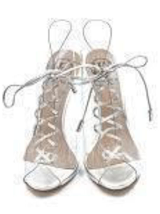 Sandalen Silber