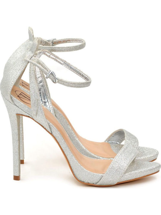 Sandalen Silber