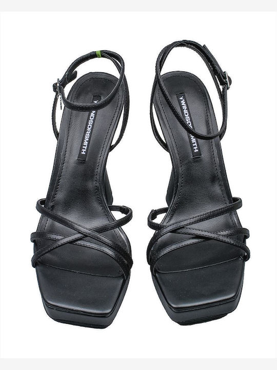 Godess Damen Sandalen Schwarz