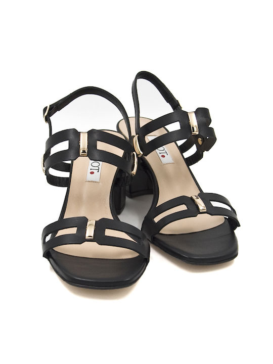 Red Dot Damen Sandalen in Schwarz Farbe