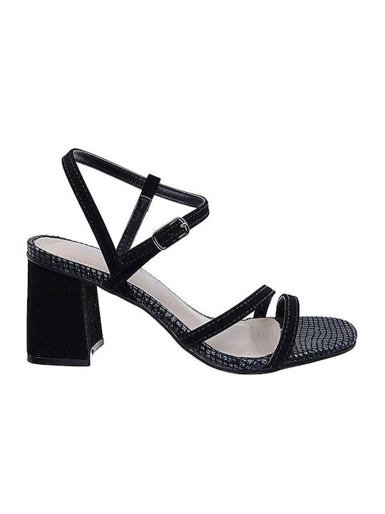 Via Marte Women's Sandals Black