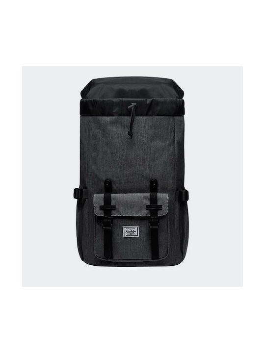 Kaukko Stoff Rucksack Dark Grey 16Es