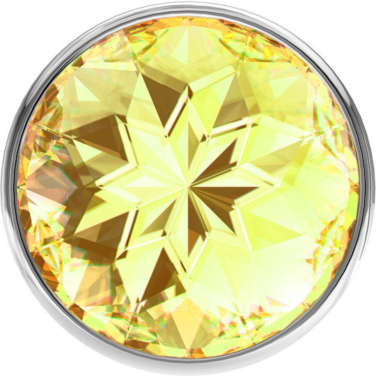 Lola Games Πρωκτική Σφήνα Small Κίτρινη 7cm