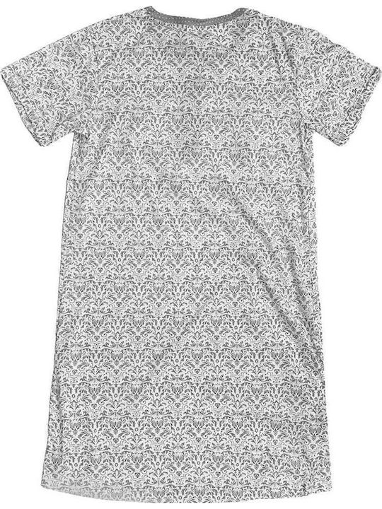 Ustyle Summer Women's Nightdress Gray