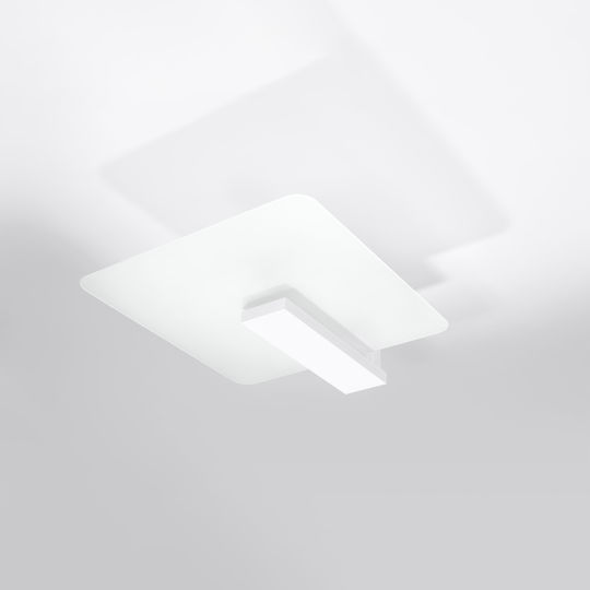 Sollux Ceiling Mount Light 48cm White with Socket E27