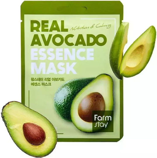 Farm Stay Real Avocado Μάσκα Ομορφιάς Προσώπου για Αναζωογόνηση 23ml