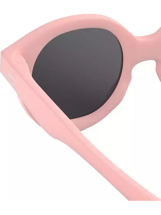 Izipizi #C Ochelari De Soare Pătrați Pentru Bebeluși Cu Lentile Polarized Pastel Roz Pentru 9-36 Luni