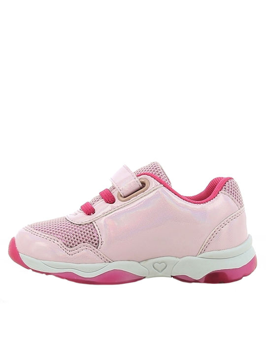 Παιδικά Sneakers Niedrig mit Lichtern Rosa