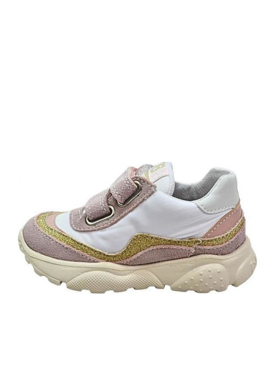 Kids Sneakers with Scratch Pink