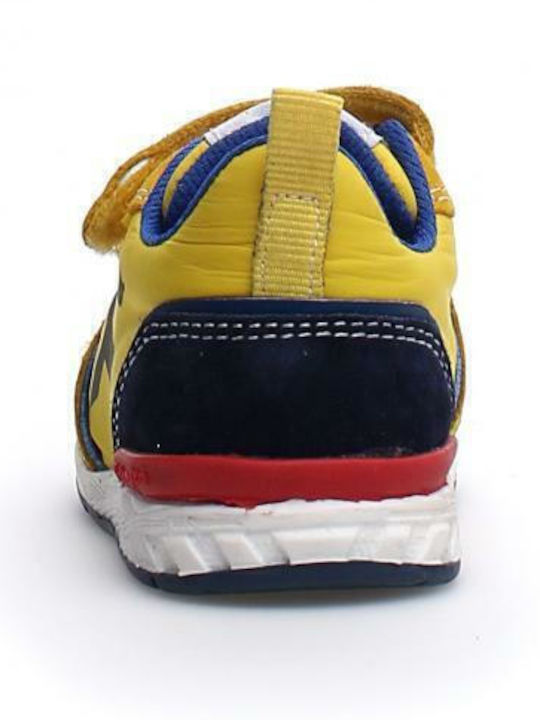 Kids Sneakers with Scratch Yellow