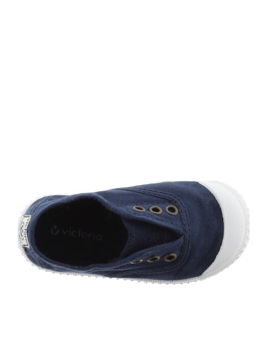 Kinder Sneakers Slip-on Blau