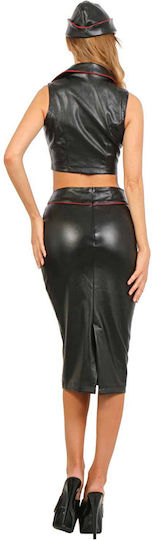 Soiemio Trooper Sexy Kostüm Schwarz