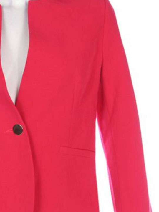 Rinascimento Blazer pentru femei Sacou Fuchsia