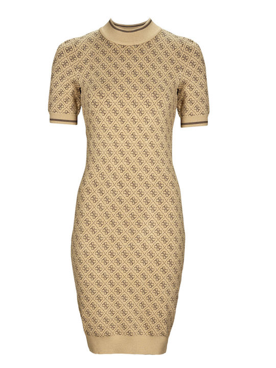 Mini Dress Beige