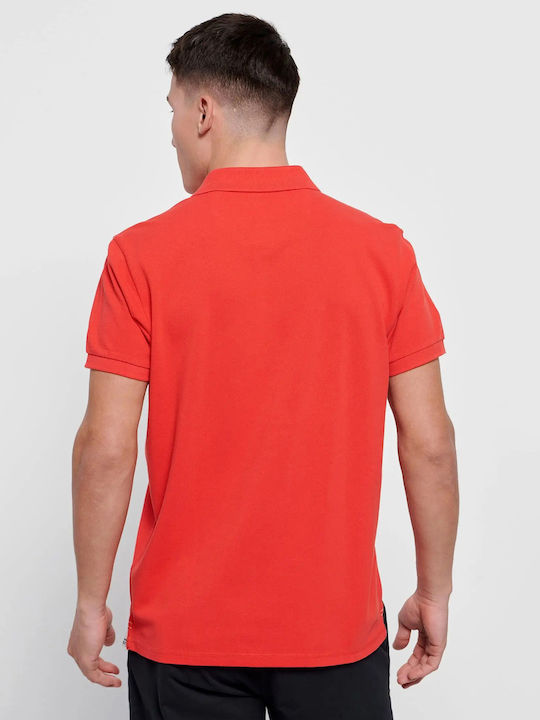 Funky Buddha Polo Μπλούζα Luscious Red