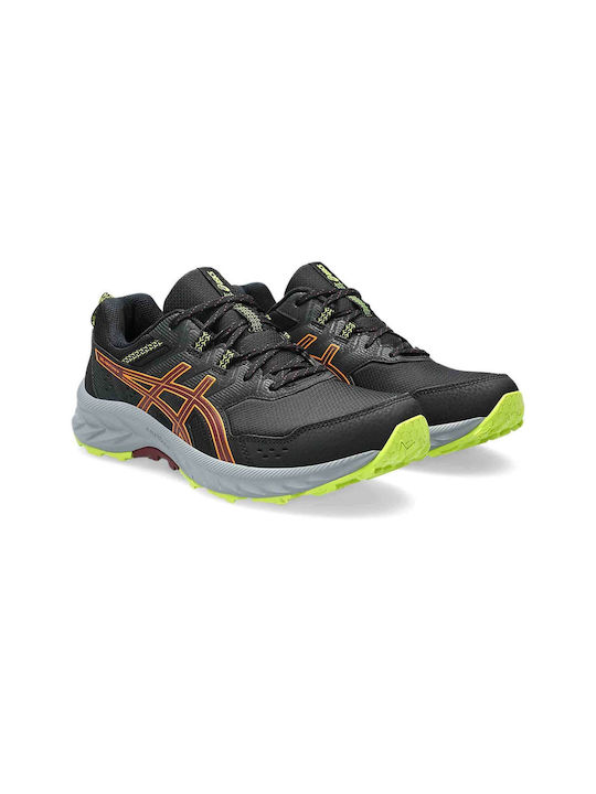 Gel-Venture 9 Ανδρικά Αθλητικά Παπούτσια Trail Running Μαύρα