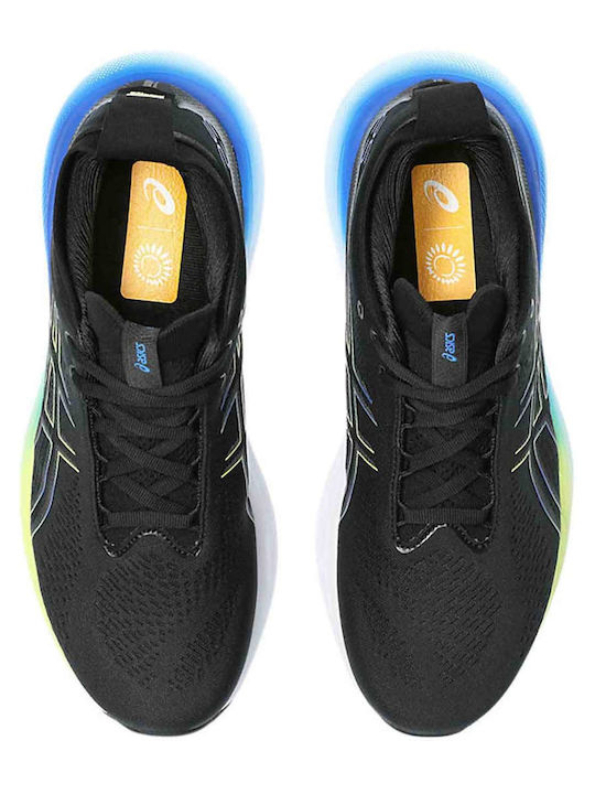 Gel-Nimbus 25 Ανδρικά Αθλητικά Παπούτσια Running Μαύρα