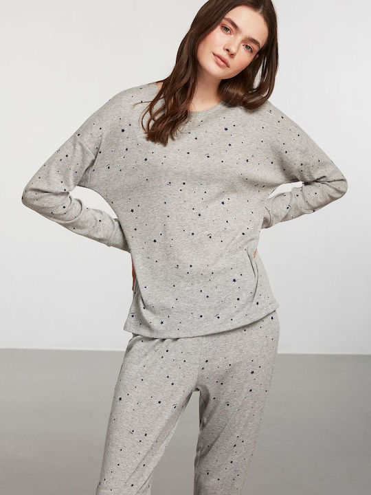 Catherine's Winter Women's Pyjama Set Gray