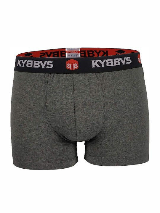 Kybbvs KB902 Ανδρικά Σλιπ Multicolour 2Pack