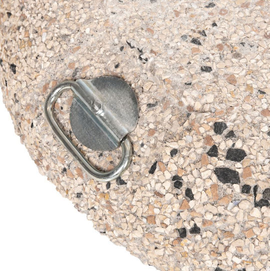 HomeMarkt Premium Βάση Ομπρέλας Τσιμεντένια Μπεζ 6.2x6.2cm