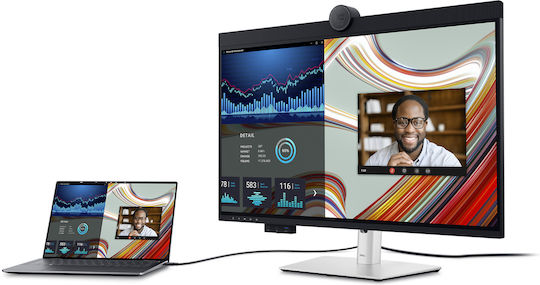 Dell UltraSharp U3224KBA 6K IPS HDR Monitor 31.5" 6144x3456 με Χρόνο Απόκρισης 5ms GTG