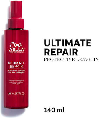 Wella Ultimate Repair Lotion Αναδόμησης Leave-In για Όλους τους Τύπους Μαλλιών 140ml