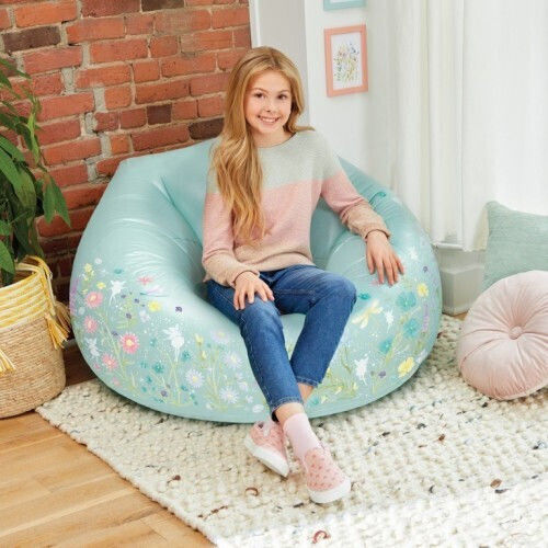 Make It Real nflatable Sparkle Chair Φουσκωτή Πολυθρόνα Πράσινη 107cm